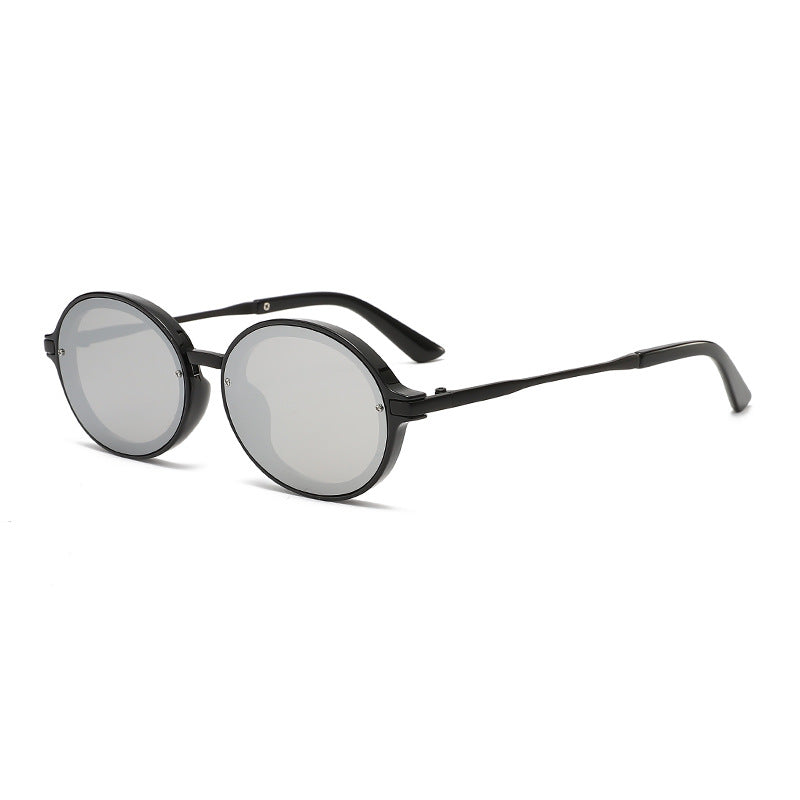 3626 Cadre ovale Lunettes de soleil rondes en métal Pc Commerce électronique Commerce extérieur Amazon Uv400 Mode