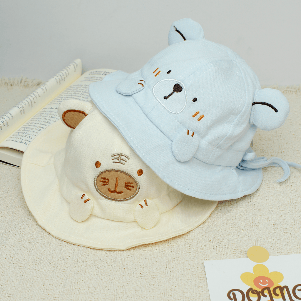 Chapeau de voile rond décoré de dessin animé pour enfants avec une apparence mignonne et douce