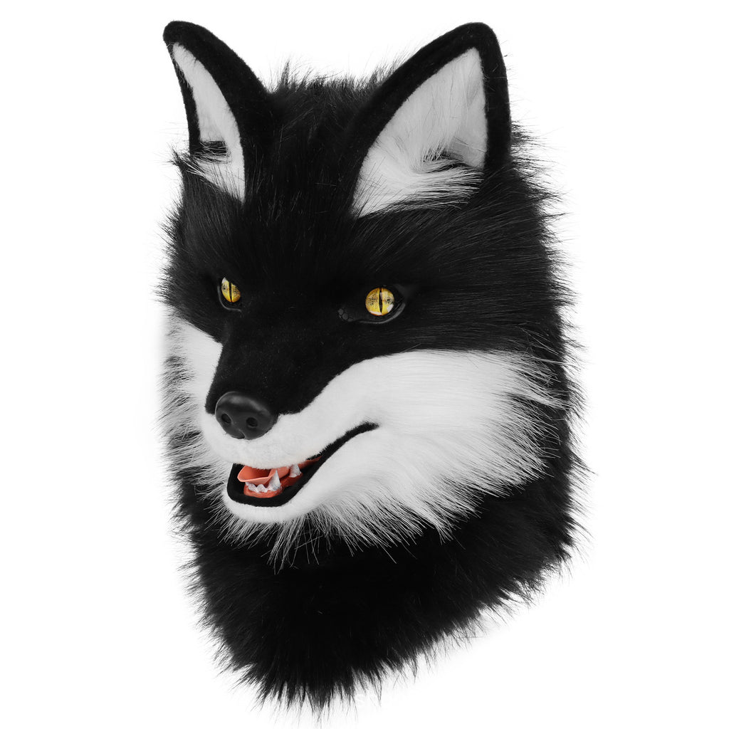 En peluche Animal Canine Fox Masque Hood Tête de Bête à tête pleine