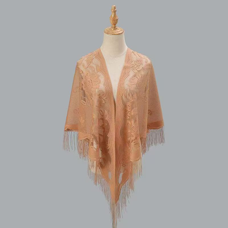 Triangle en dentelle respirante pour femmes avec design floral