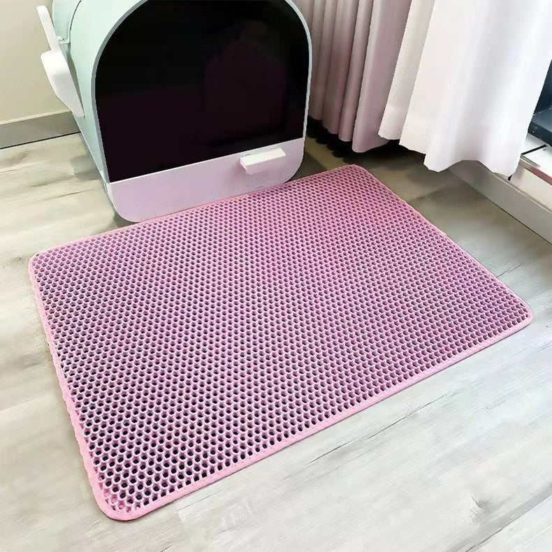 Double Layer EVA Cat Litter Mat Pet Pad