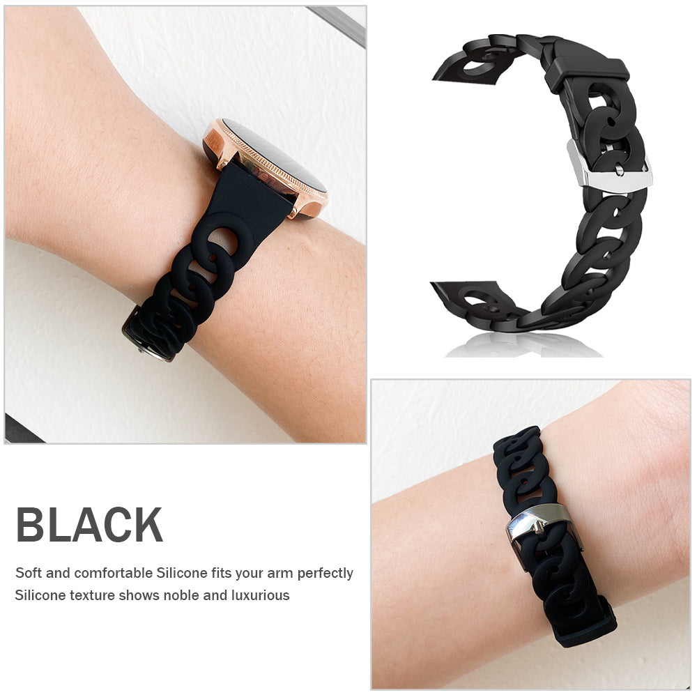 Bracelet de montre intelligente Bracelet de montre universelle en silicone