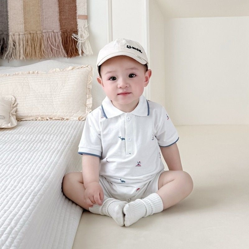 Baby Rapper Breathable Short Sleeve for Boys