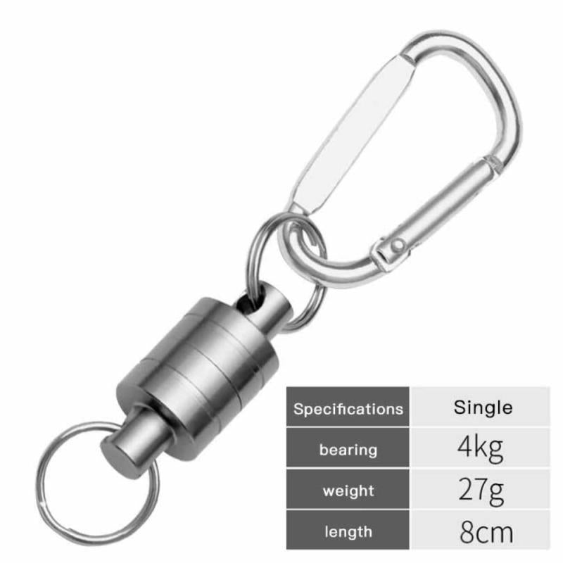 Pêche magnétique d'alpinisme extérieur boucle rapide