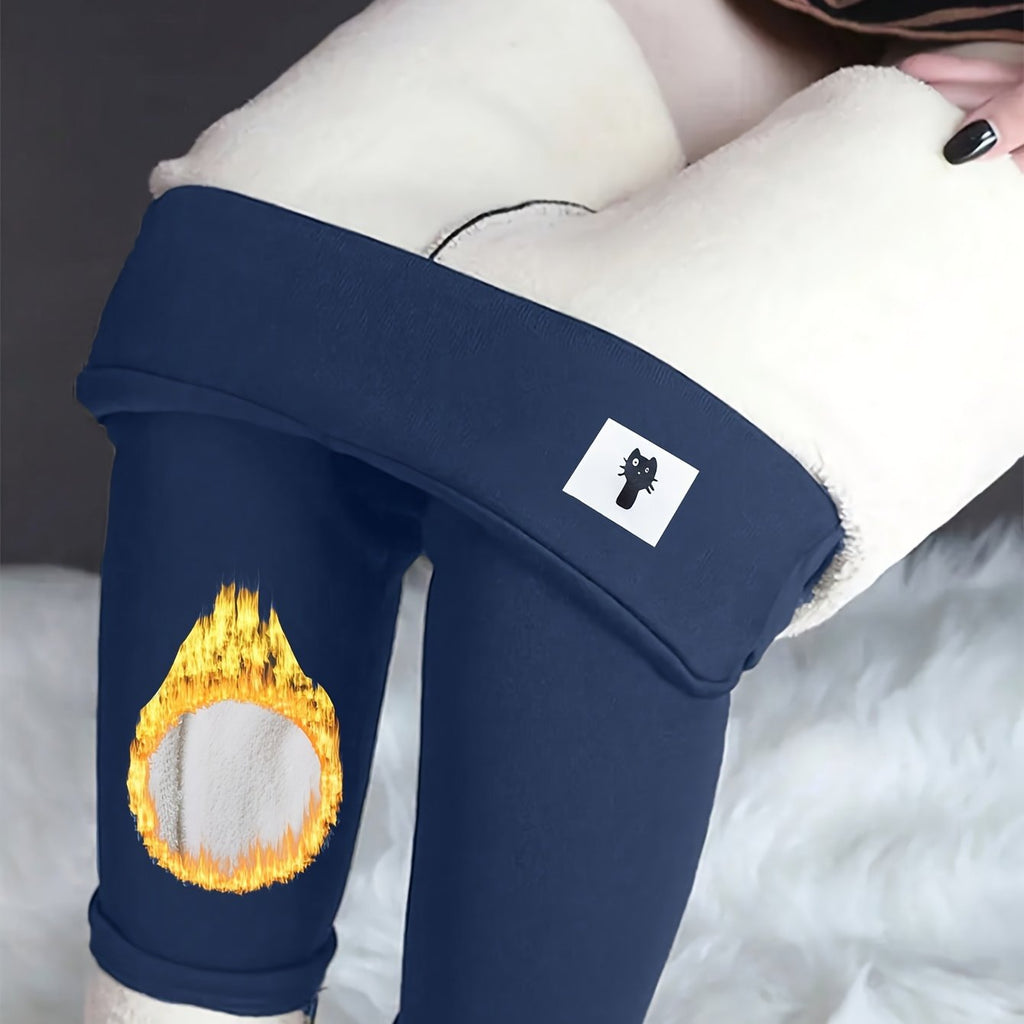 Leggings de chat brodés à haute couture pour femmes