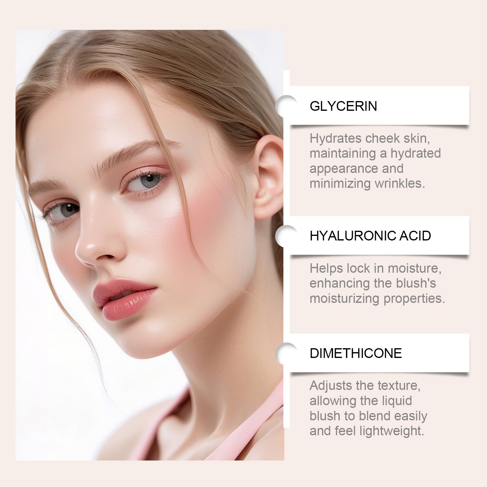Silky Lightweight Matte Blush et Lip Gloss