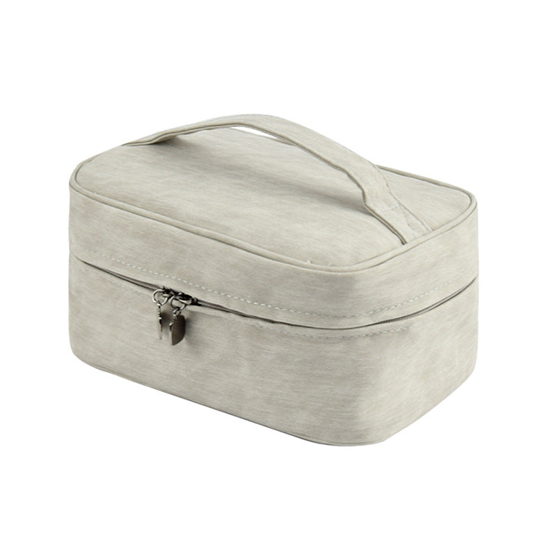 PU pliable étanche Sac cosmétique portable