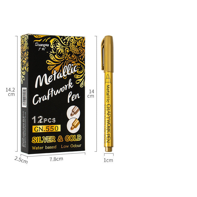 Stylo de peinture en métal