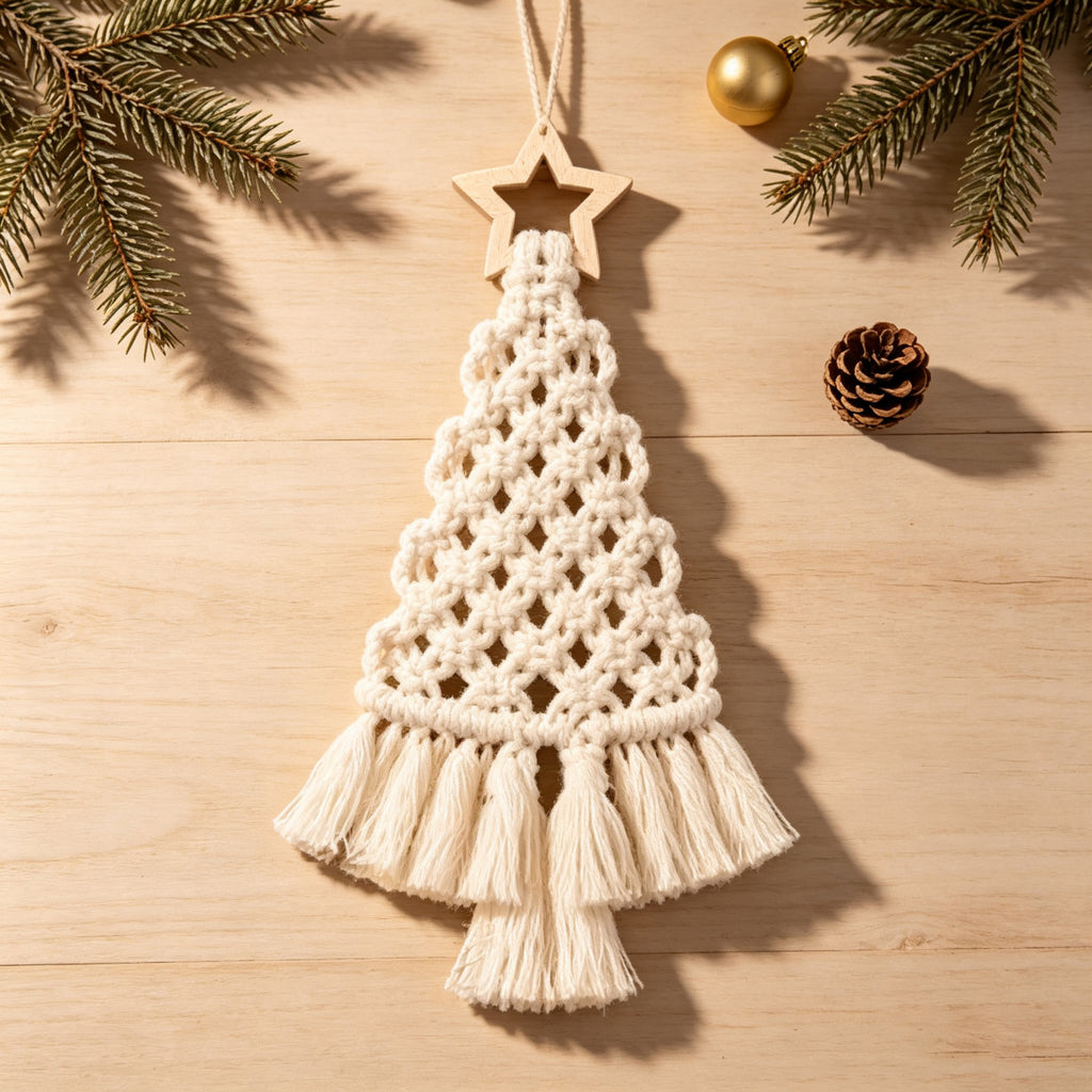 Ornements d'arbre de Noël de style bohème pour les fêtes