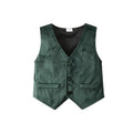 Bébé Garçons Costume trois pièces avec gilet et veste formelle