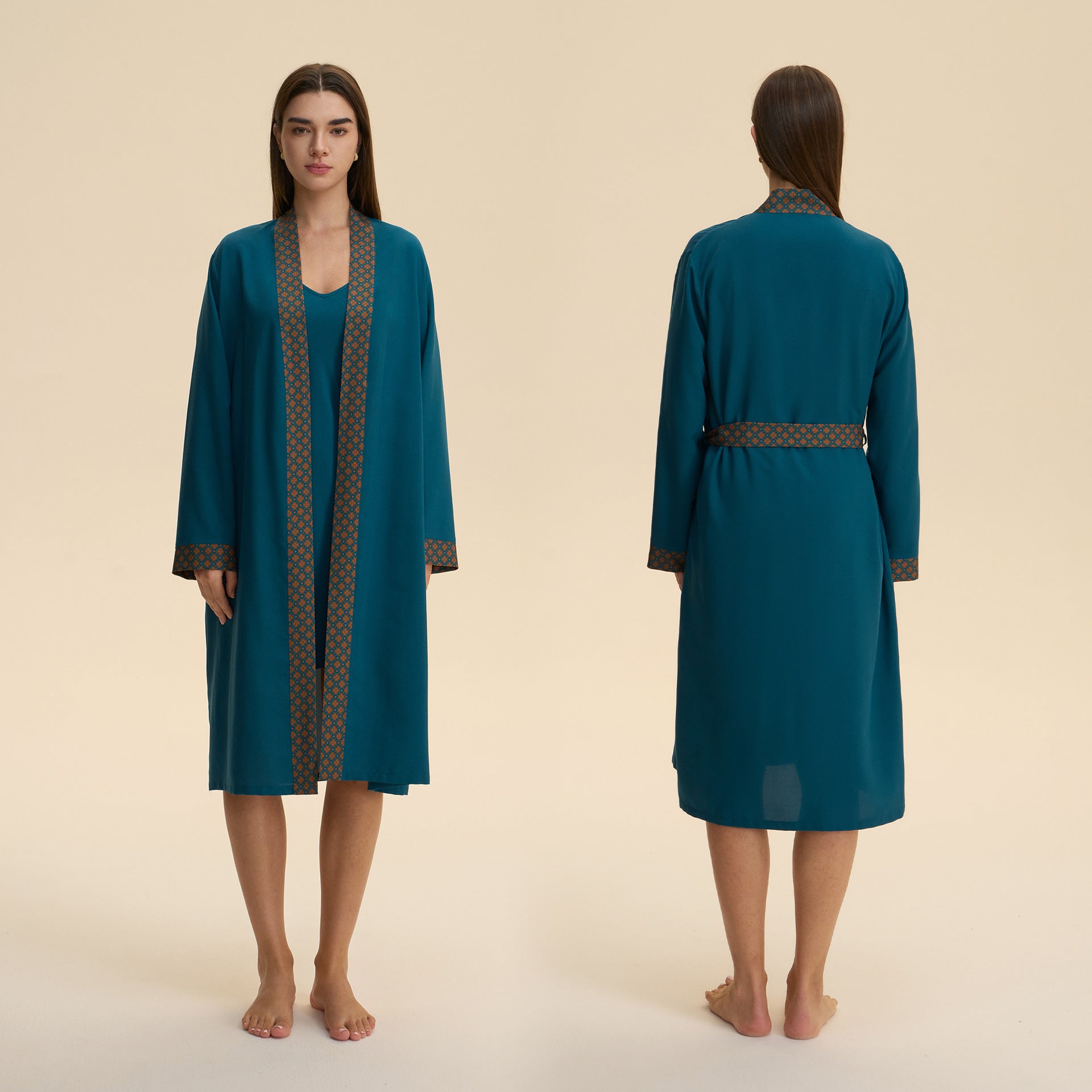 Loose Casual Middle Eastern style une chemise de nuit pour les couples Long coton en forme de nuage Lo