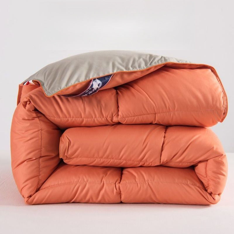Blanc Goose Down Comforter Couette climatisée
