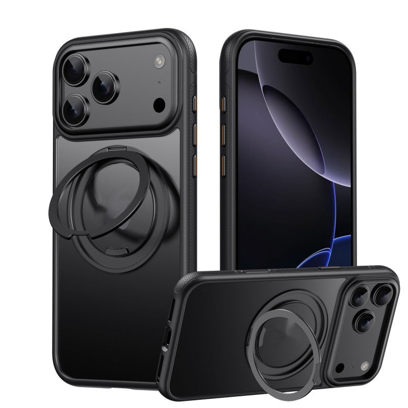 Boîtier de protection magnétique à 360 degrés pour supports rotatifs pour smartphones
