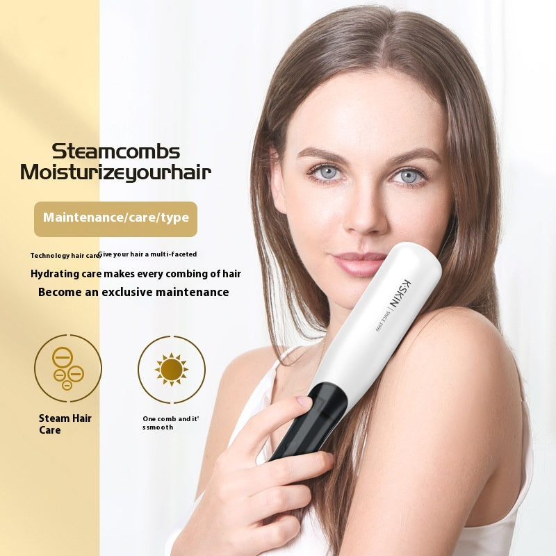 Golden Riz Golden Riz Combustion à la vapeur cheveux droits Hydratant soin des cheveux naturel Anti-frizz St