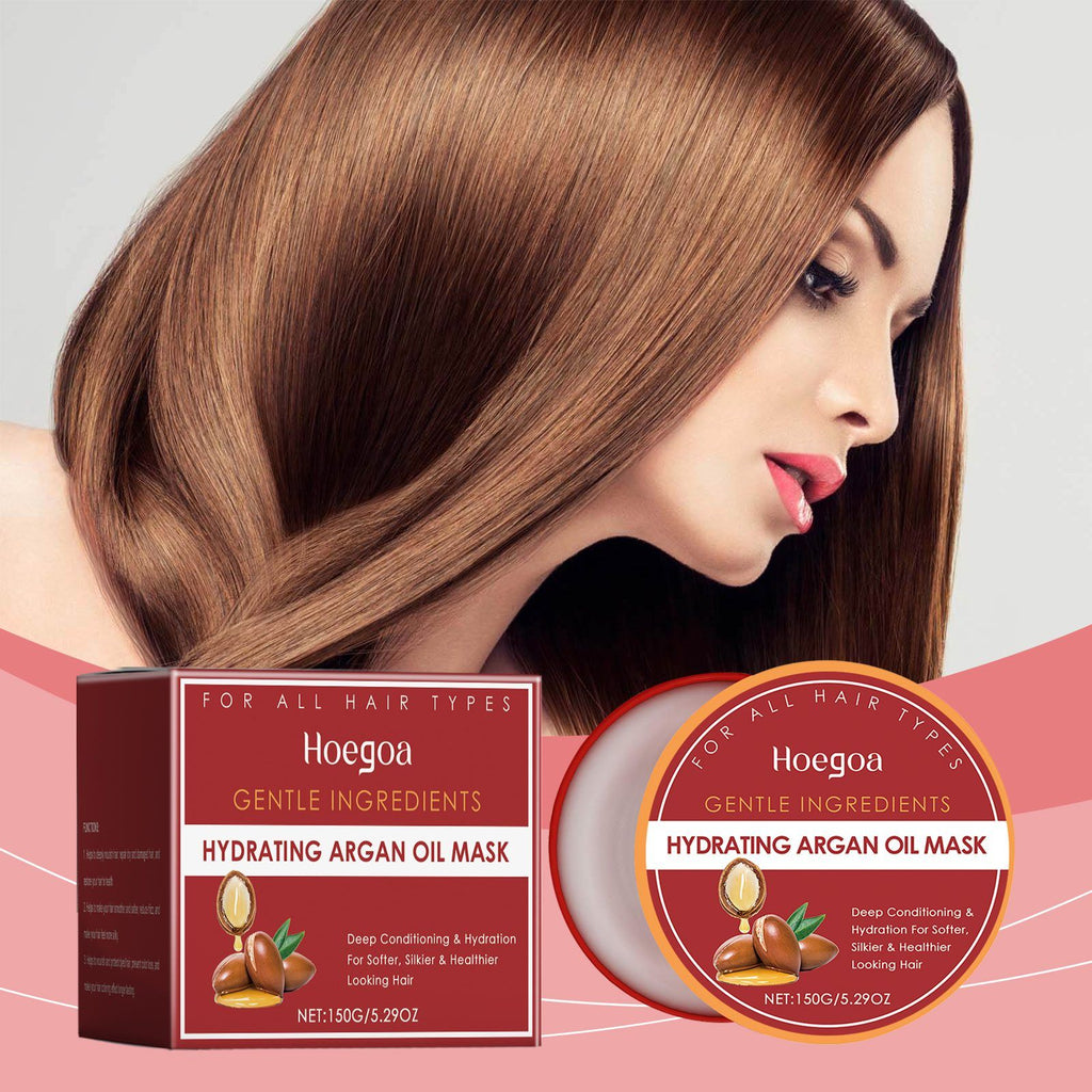 HOEGOA Argan Oil Rinse-off Masque capillaire