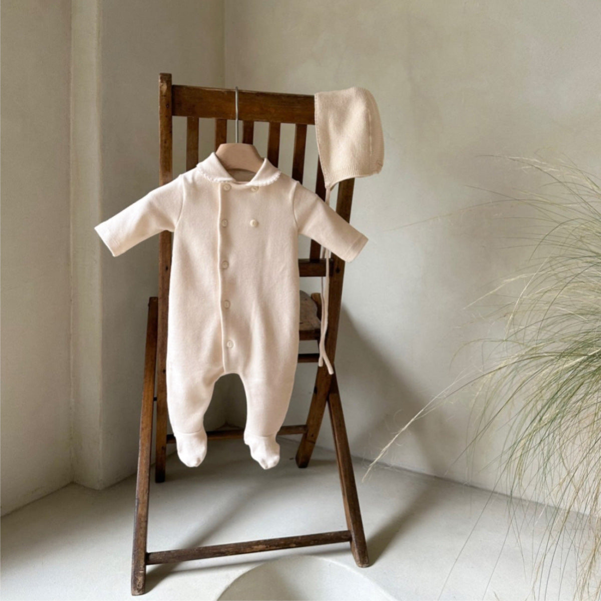 Vêtements pour nouveau-nés Peter Pan Collar