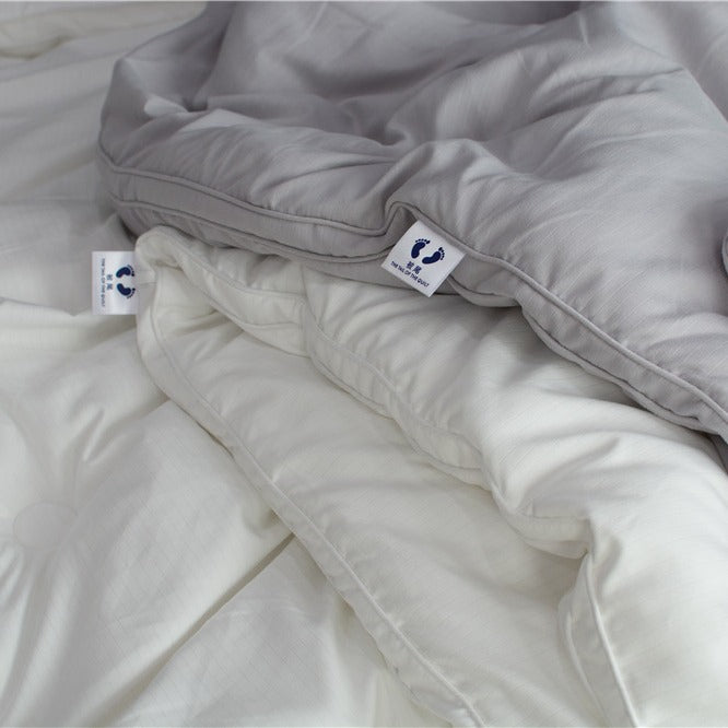 Épaisseur DuPont Fibre Faux Goose Down Winter Quilt for Warmth