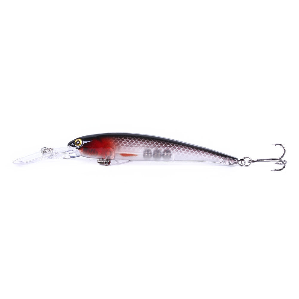 Slow Sinking Mino 12.5cm 11g Biomimetic Long Range Minnow Lure Bait