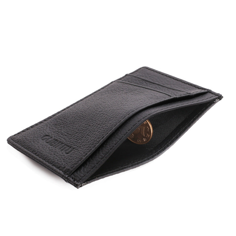 Porte-cartes créatives pour hommes Solid Color Simple