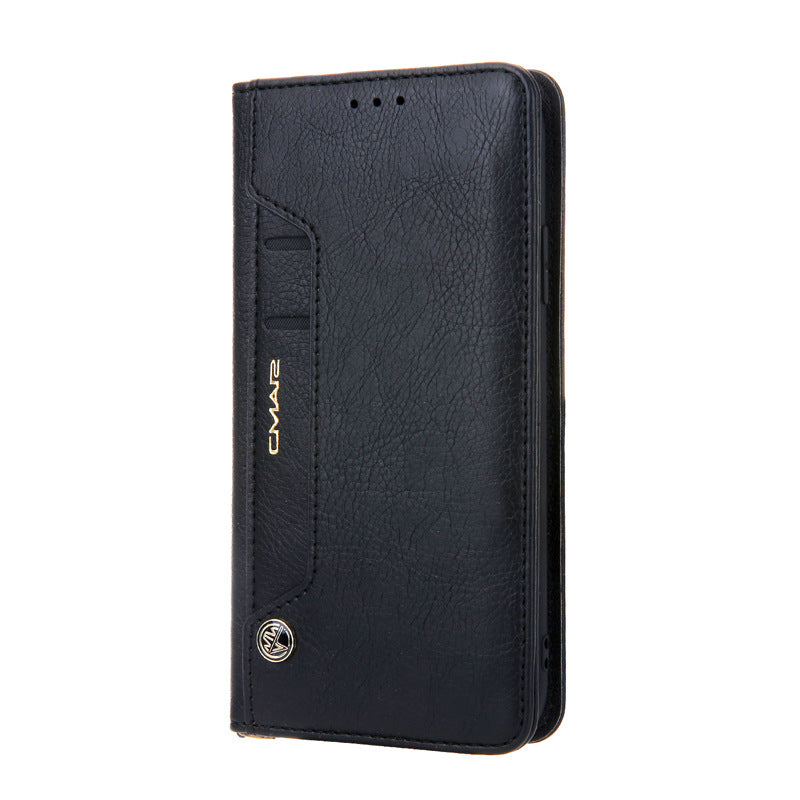 Rétro Multi-fonctions Wallet Flip Phone Case