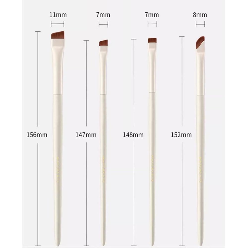 Brosses de précision ultra fine pour liner et sourcils de gel