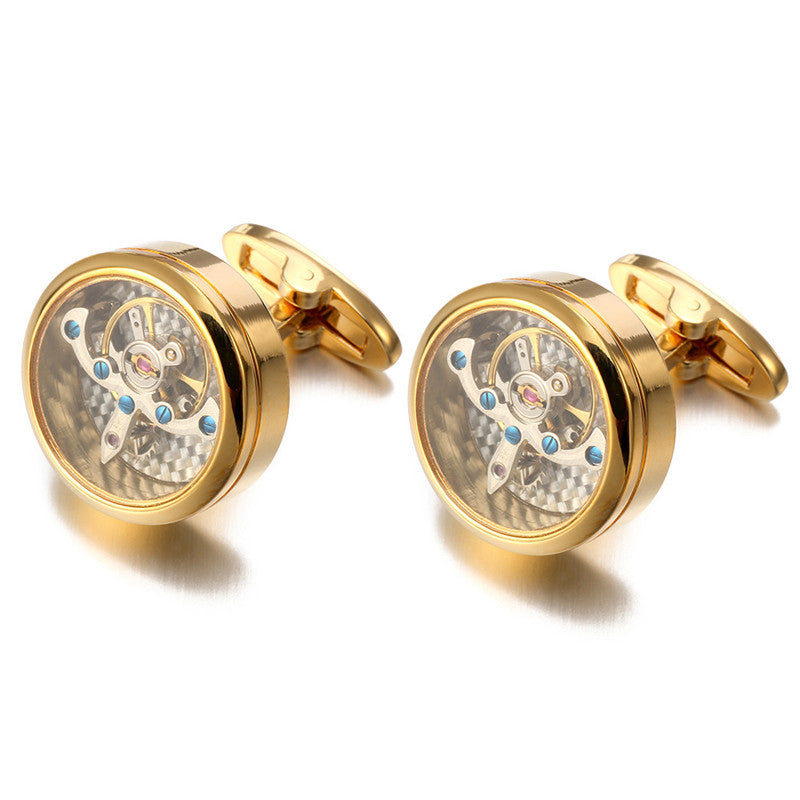 Bijoux de mode Ancres pour hommes Ne pas bouger Mouvement Cufflinks