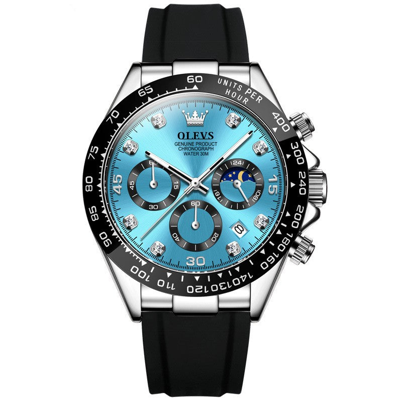 Men's multi-function sport quartz watch