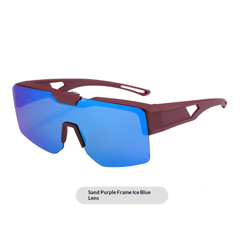 Lunettes de soleil polarisées à clip-on changeantes de couleur