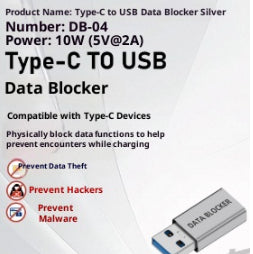 Carnet de notes Données de blindage USB Homme pour Type-C Adaptateur Femme