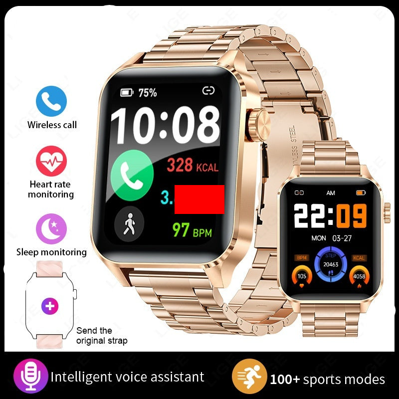 Bluetooth Calling Waterproof Surveillance de la santé Smart Watch