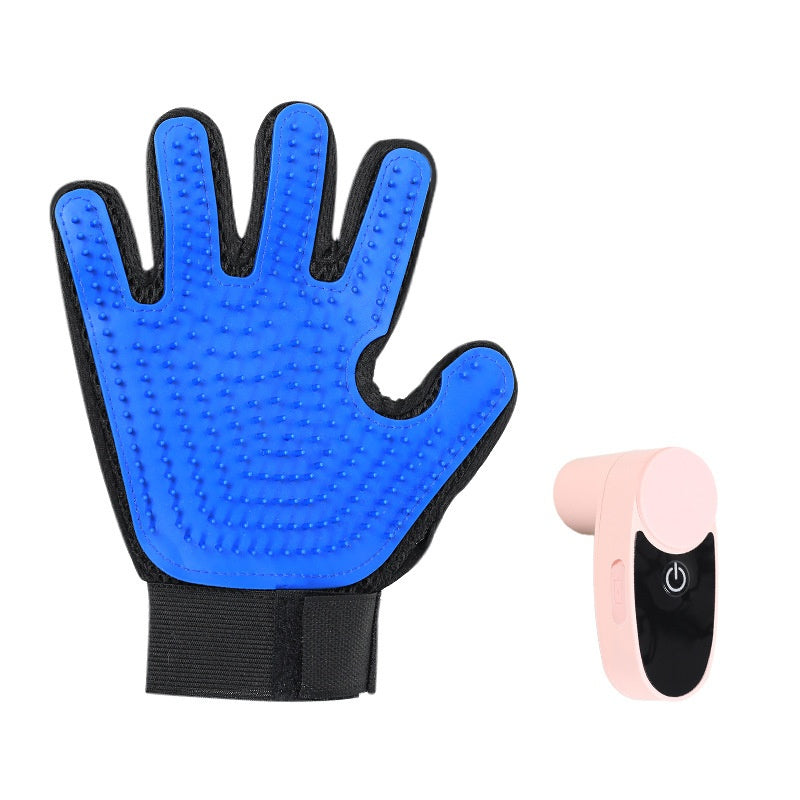 Fournitures de nettoyage pour animaux Gants de pulvérisation sans rinçage Et un pinceau déchiquetant