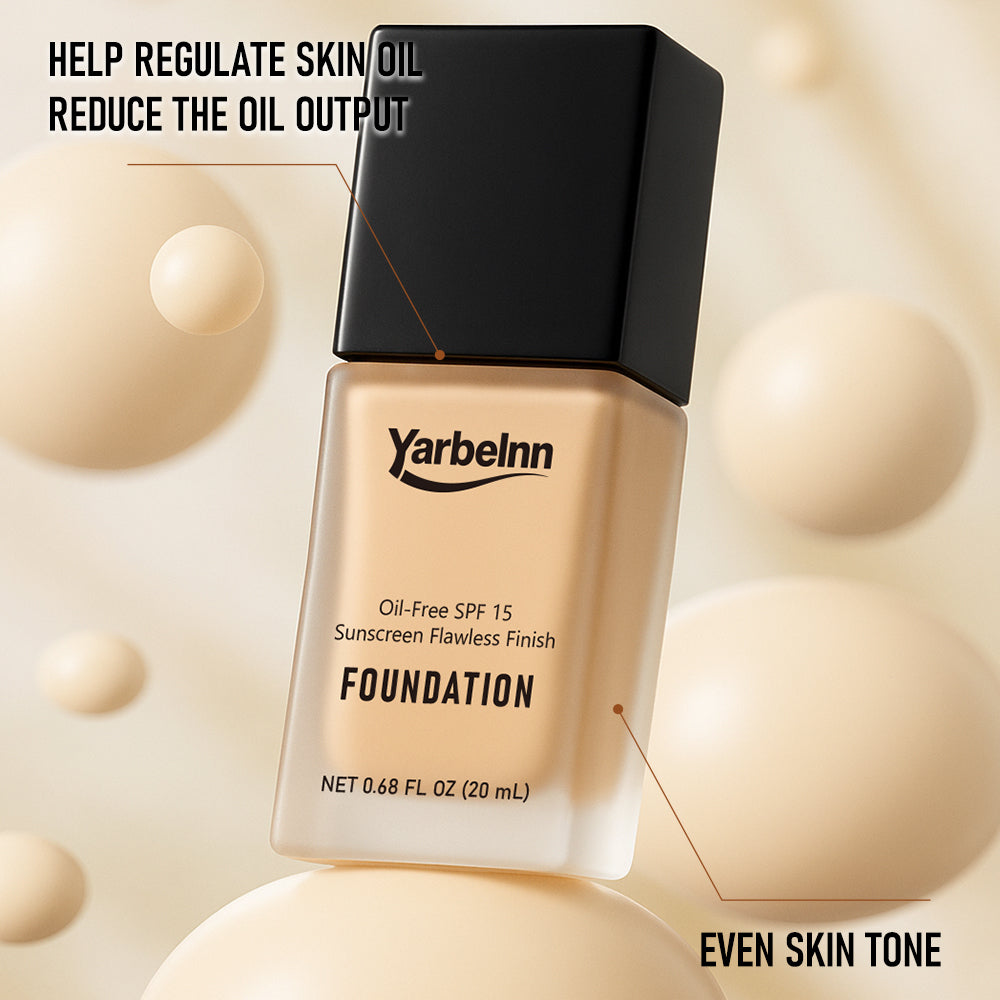 Light foundation for skin concealment