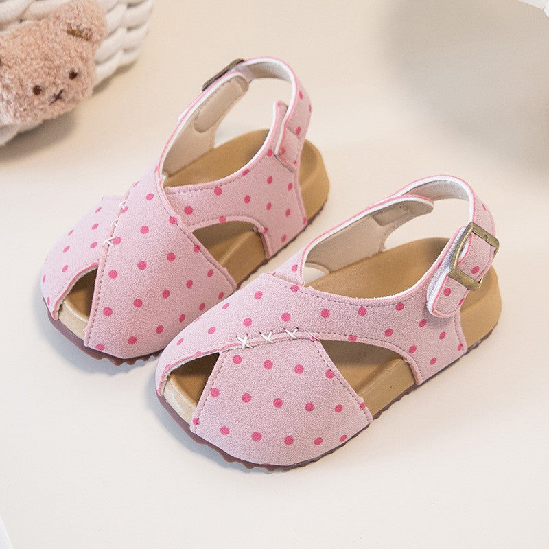 Été filles Polka Dot Sandales
