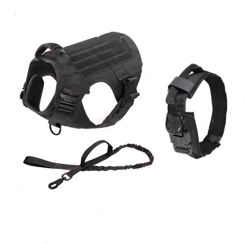 Veste de chien tactique pour les animaux moyens à grands à libération rapide Design idéal pour l'entraînement et dehors