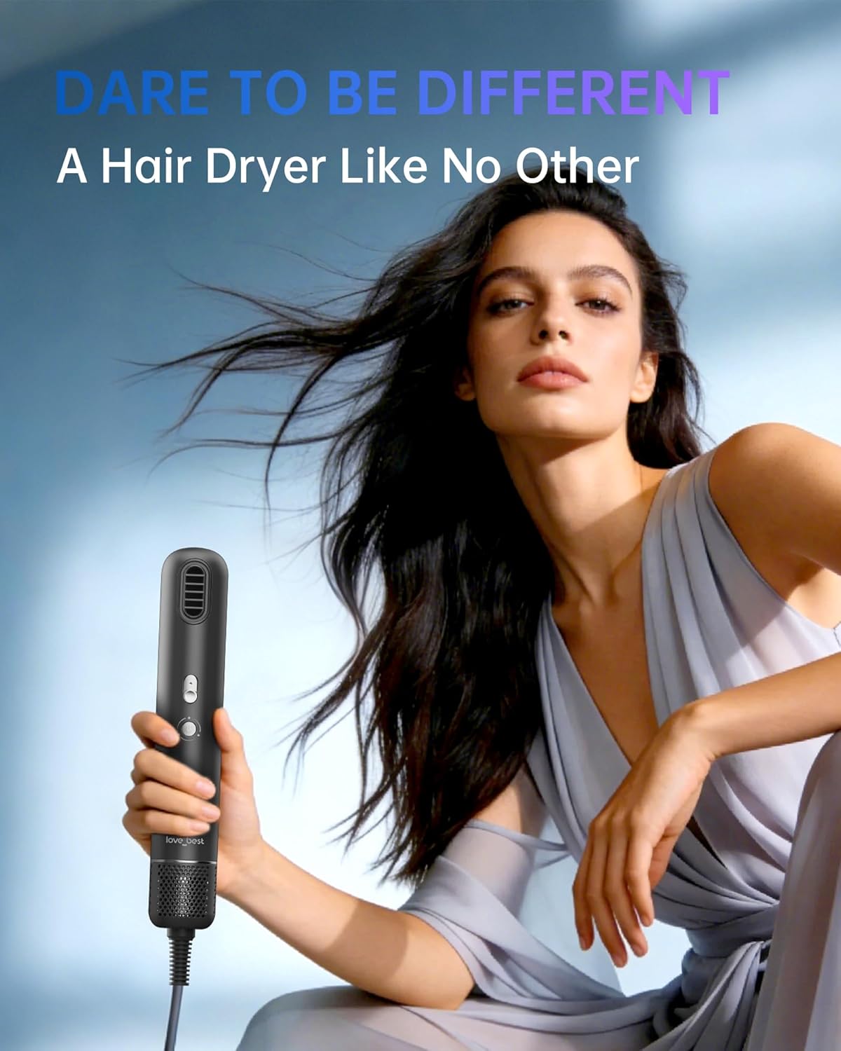 Séchoir à cheveux Mini - Séchoir à cheveux de taille voyage portable