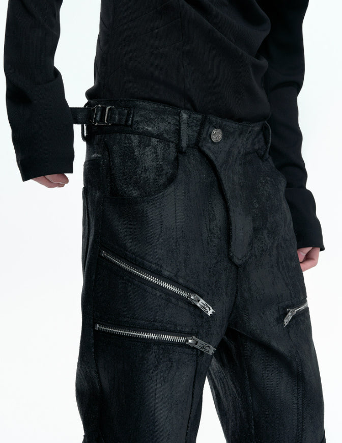 Jeans sur mesure American High Street Wide Leg