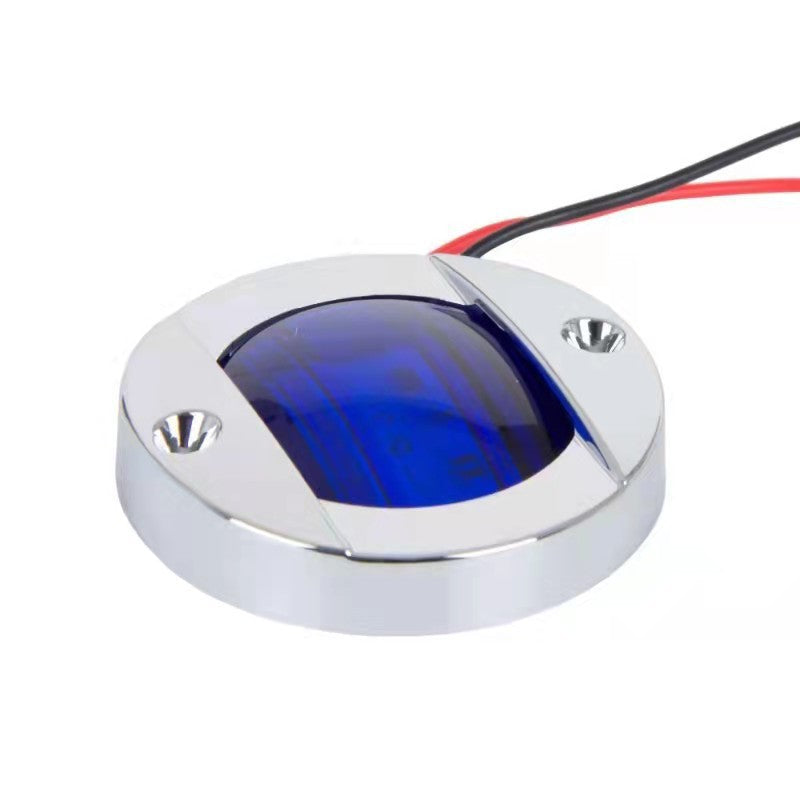 Rond Camion lumière latérale 12v Round Navire de croisière Signal de bateau lumière 24V