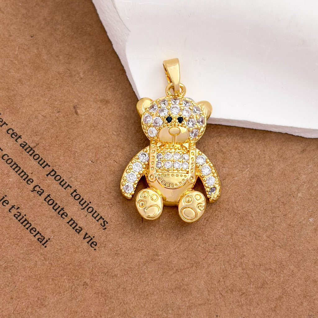 Pendentif et accessoires pour bijoux pour petits ours mignons