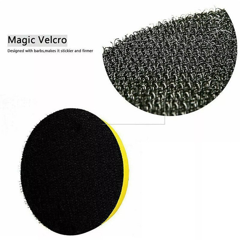 7PCS Set Cérium Oxide Kit de polissage par pare-brise Enlève-vent Plaquettes en feutre C