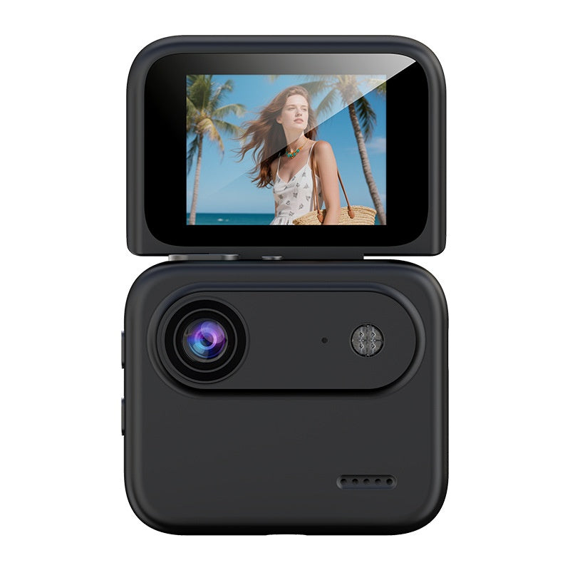 4K HD Action Camera with Chest Mount for Stable Footage While Cycling