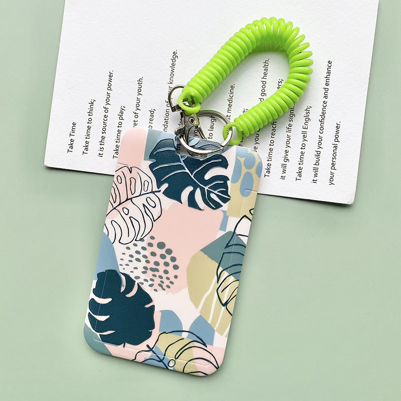 Série de plantes vertes Couverture de lanyard de mode simple
