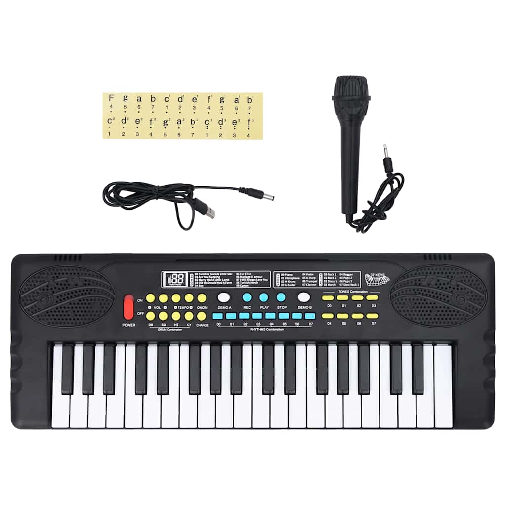 37 Key Piano électrique clavier avec microphone