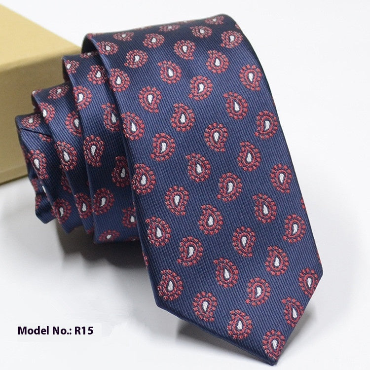 Mode Exquise Jacquard Tie Mariage Groom
