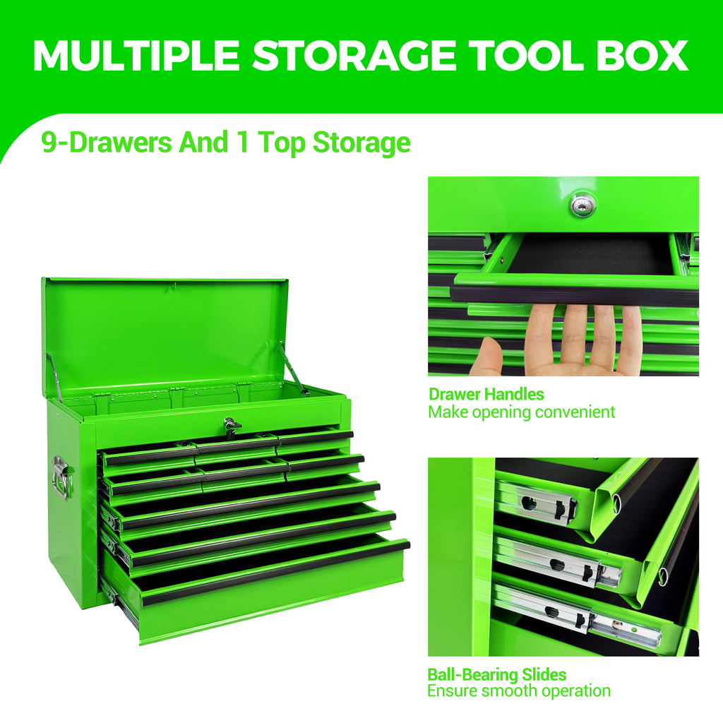 Boîte à outils en métal lourd