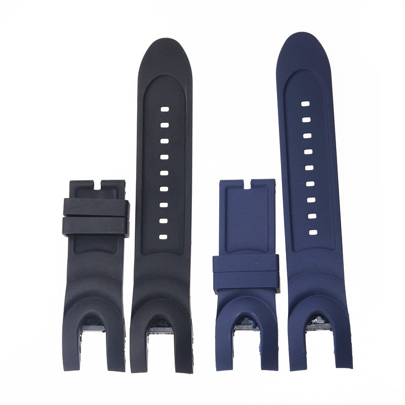 Bande de montre d'inverseur en silicone souple de fourche
