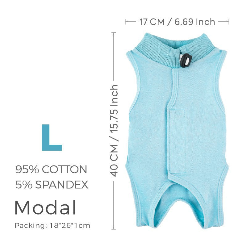 Cat Recovery Suit Cat Onesie pour les chats après chirurgie pour les blessures abdominales Cat Onesie pour Ca
