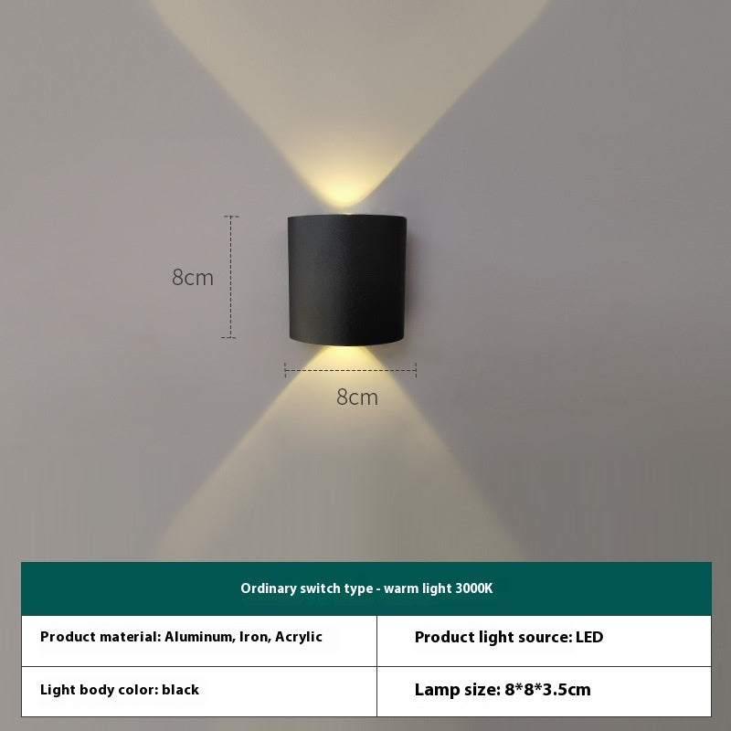 Lampe murale extérieure étanche Solar Intelligent télécommande