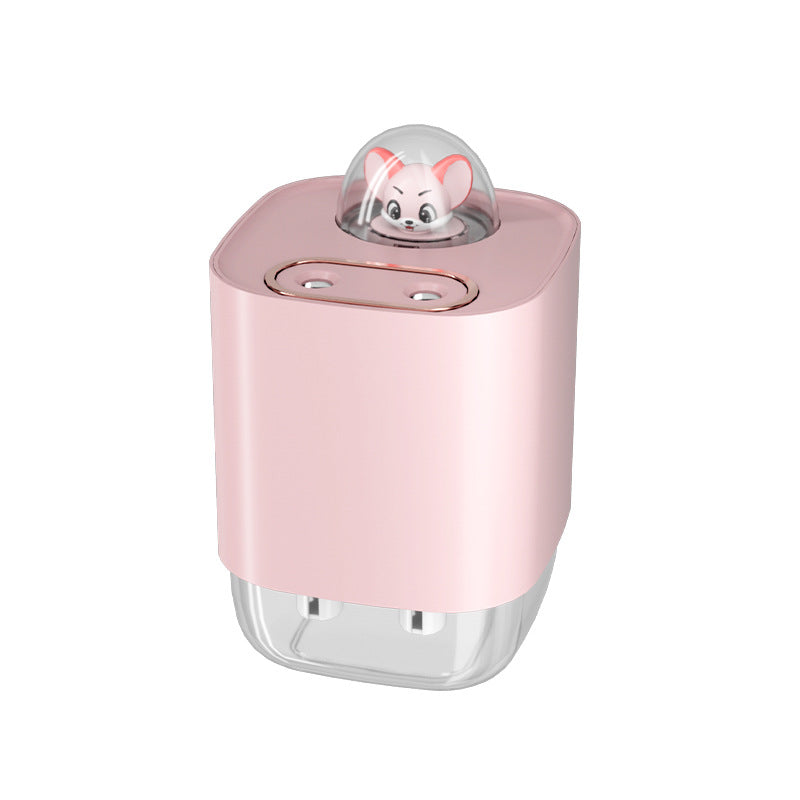 Humidificateur à double spray pour animal mignon