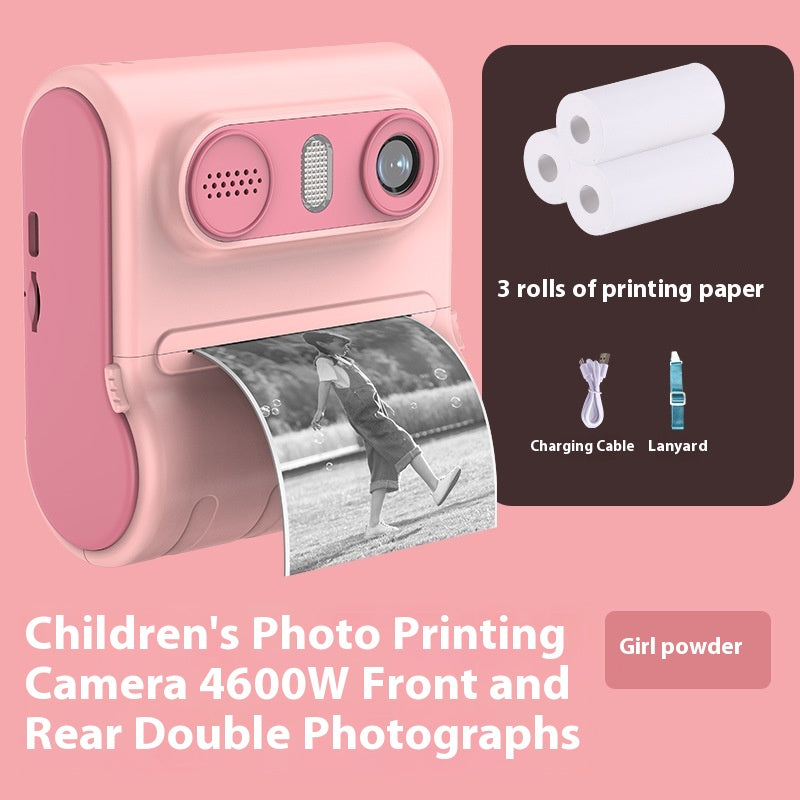 4600W HD Instant Thermal Kids Print Camera