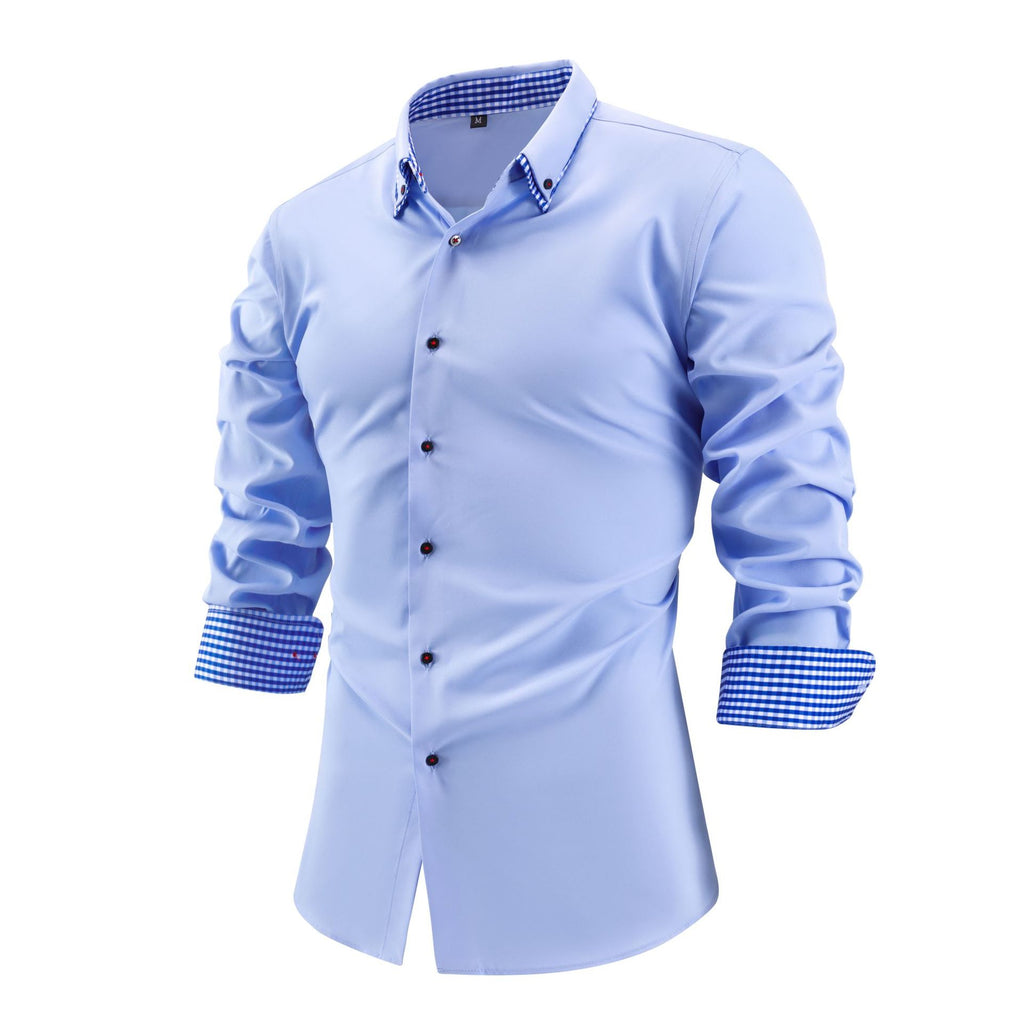 Jiana Chemise européenne et américaine pour homme de grande taille
